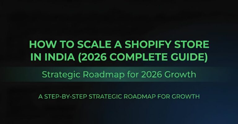 how to scale a Shopify store in India